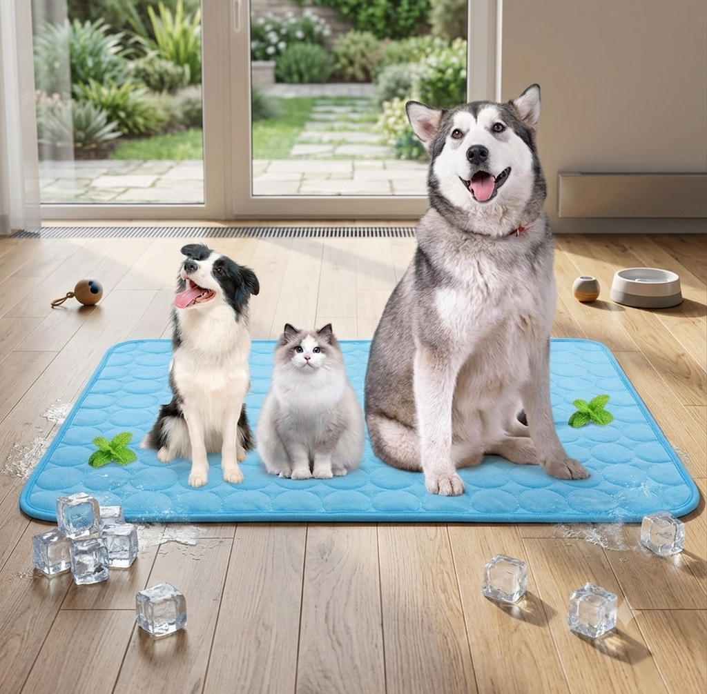Cooling Dog Mat | Summer Pet Cooling Pad | Relief for Dogs in the Heat