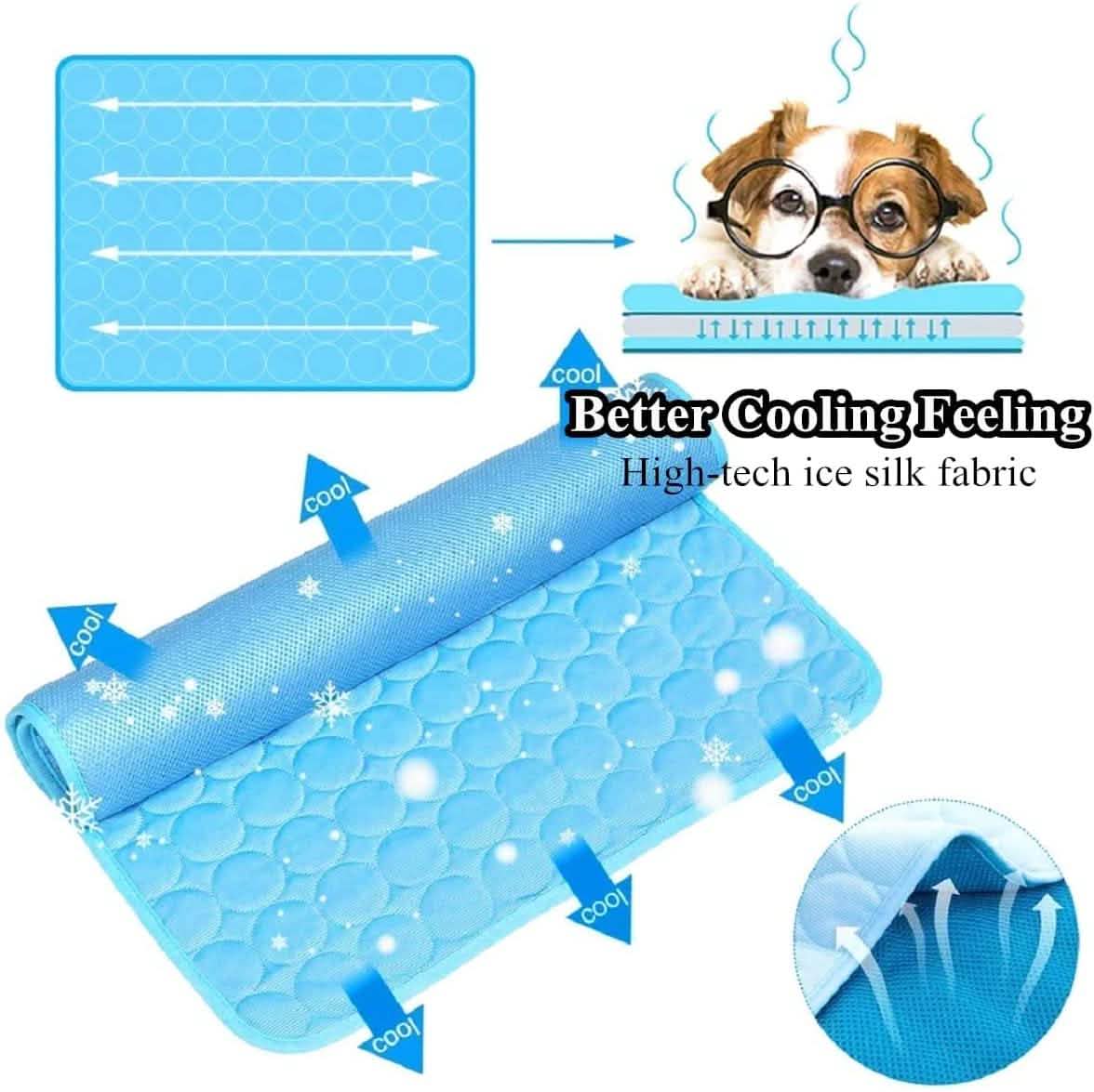 Cooling Dog Mat | Summer Pet Cooling Pad | Relief for Dogs in the Heat