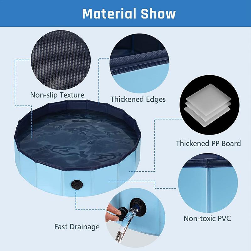 Foldable Dog Pool & Bath Tub
