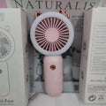LED Night Light Handheld Fan