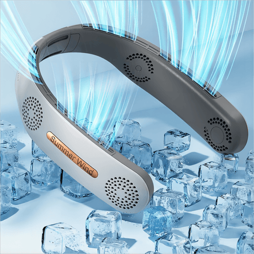 4-Turbo Bladeless Neckband Fan