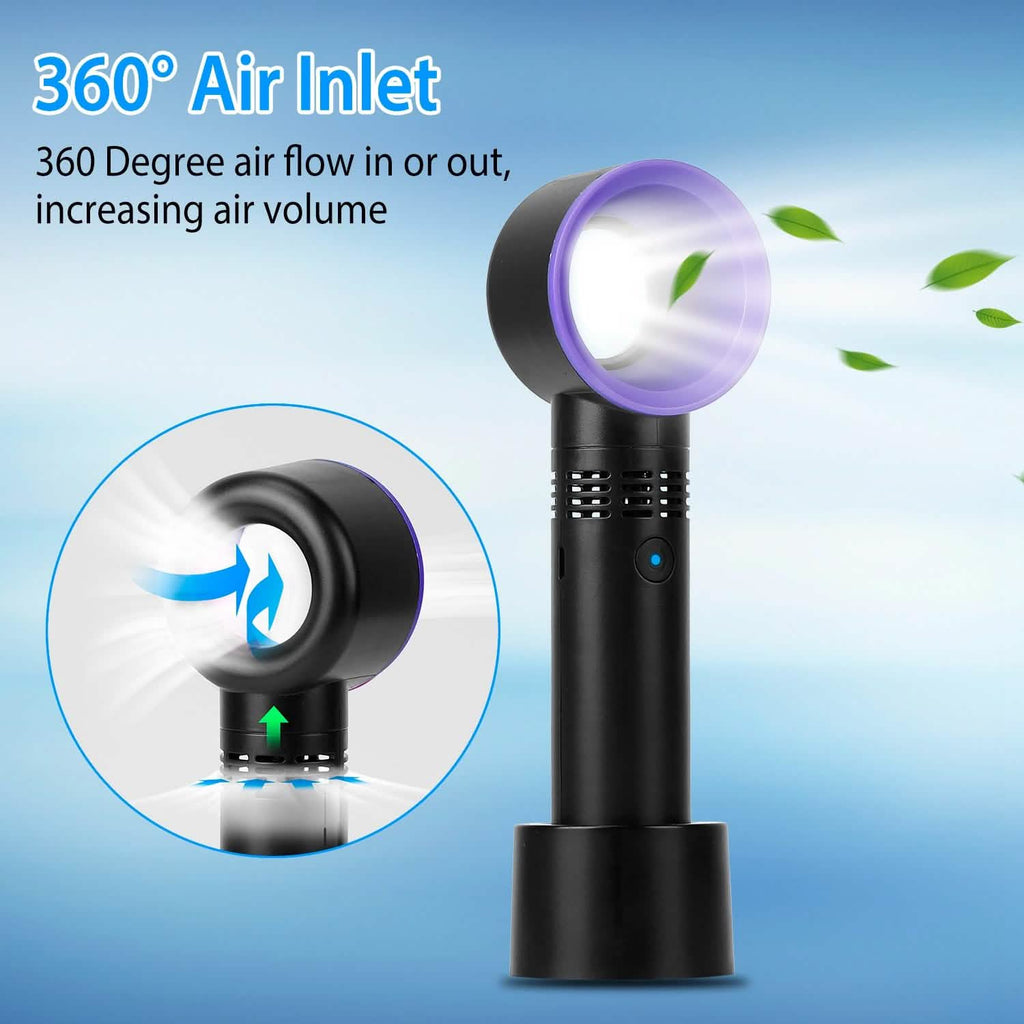 Portable Bladeless Handheld Fan