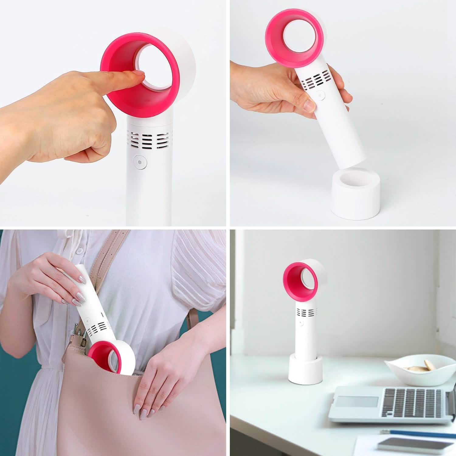 Portable Bladeless Handheld Fan