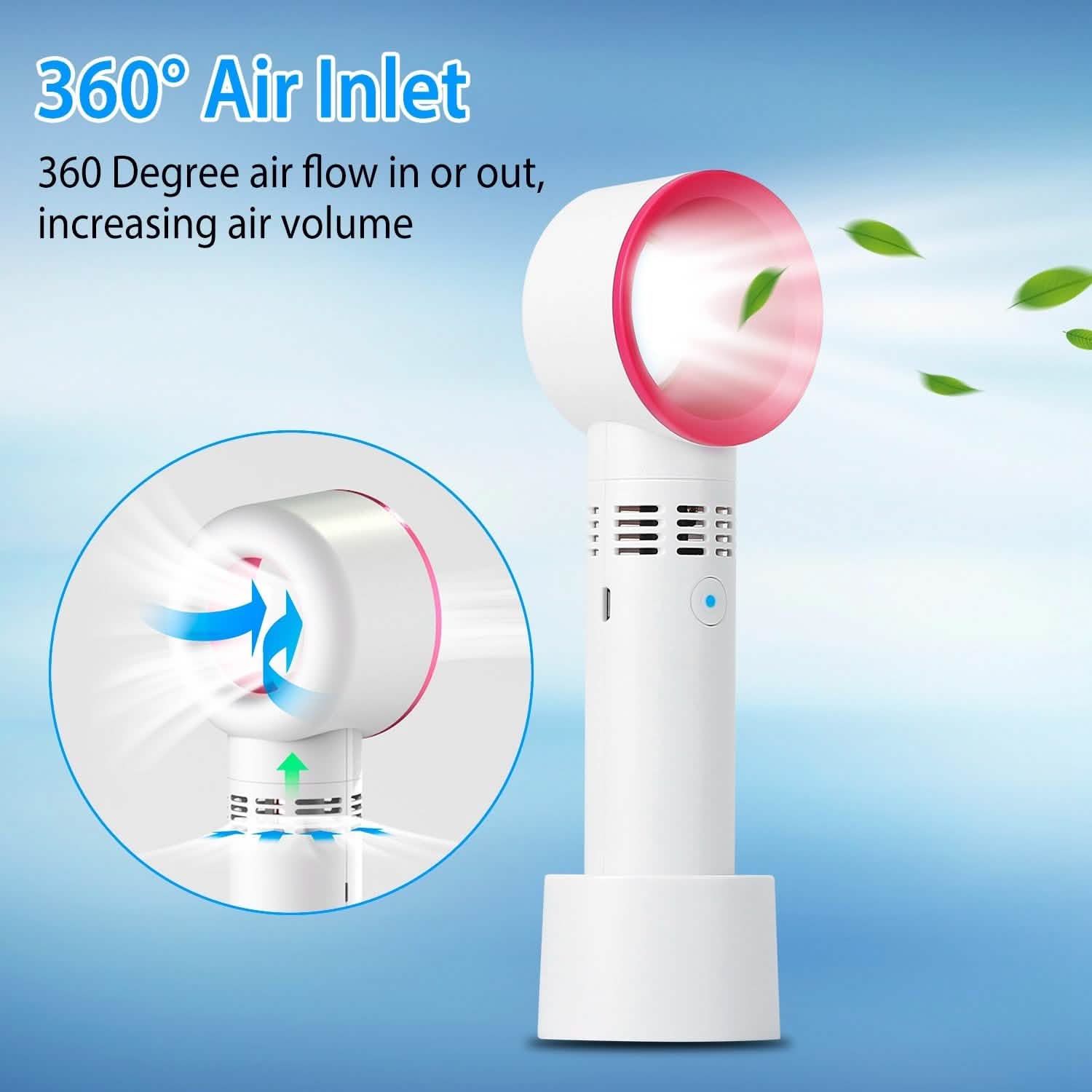 Portable Bladeless Handheld Fan