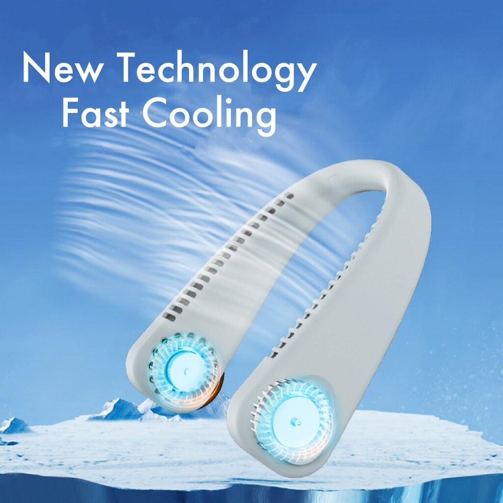 Wearable Bladeless Neck Fan