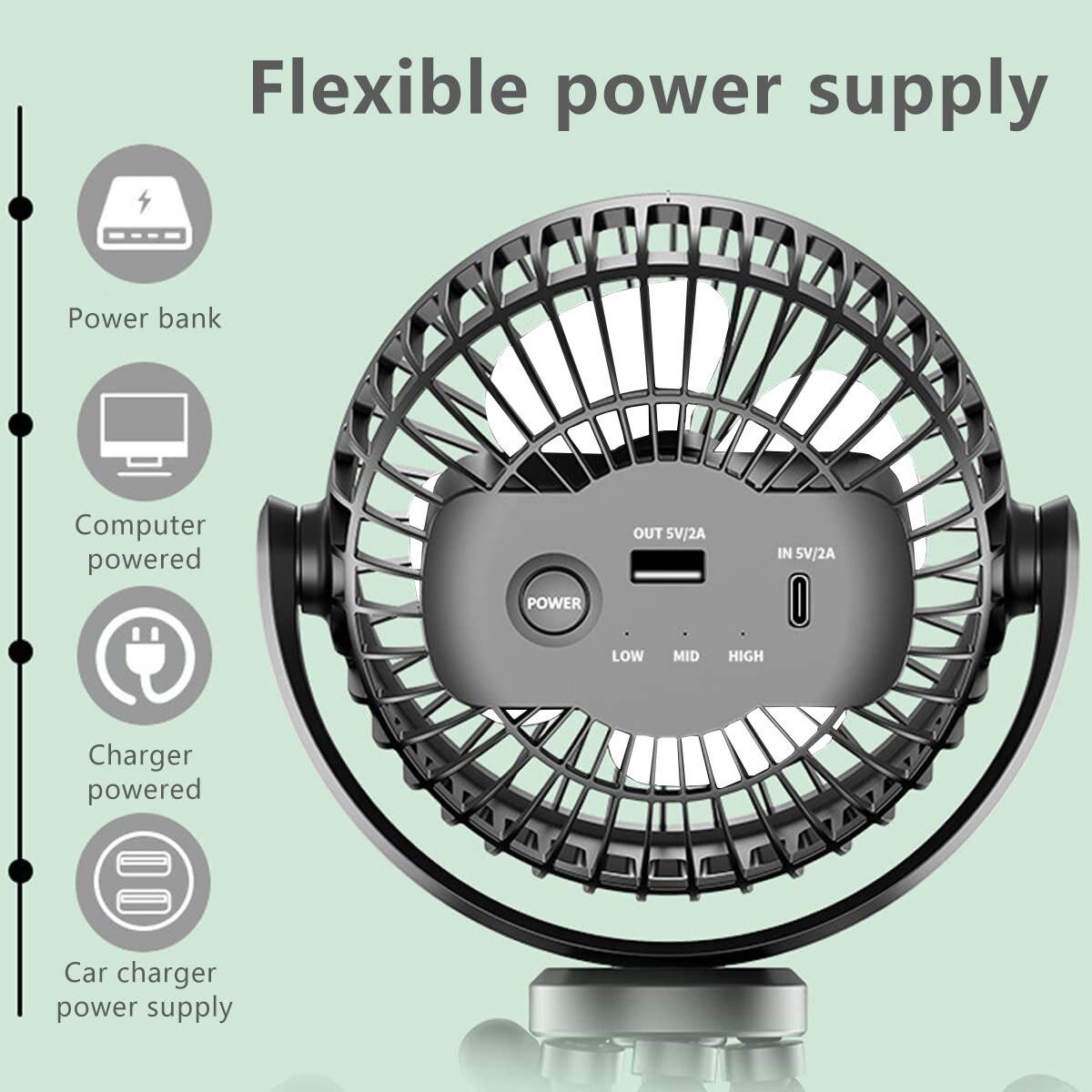 Octopus Stroller Fan | Portable Clip-On Baby Fan | Summer Cooling for Strollers & Cribs